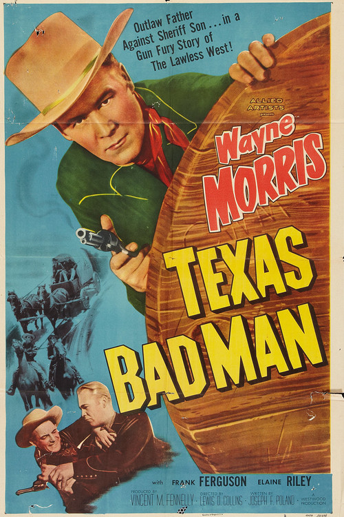 Movie poster for Texas Bad Man (1953)