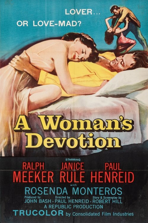 Movie poster for A Woman's Devotion (1956)