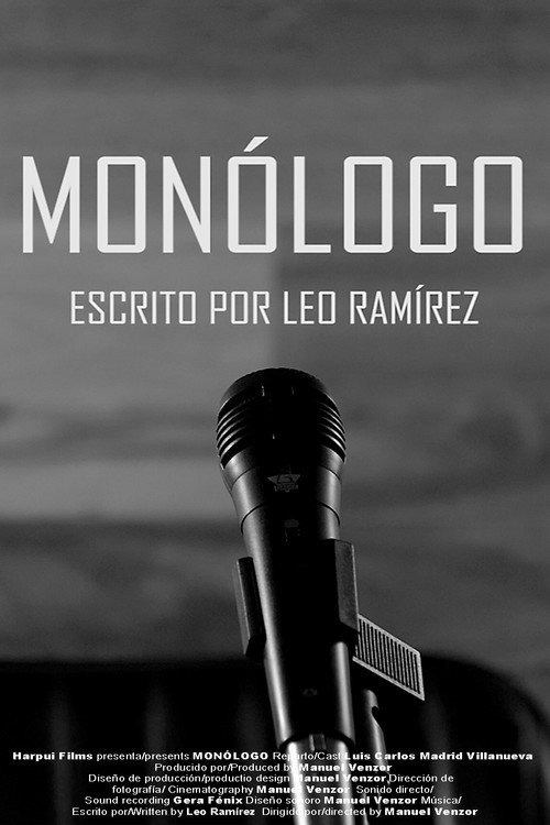 Movie poster for MONÓLOGO