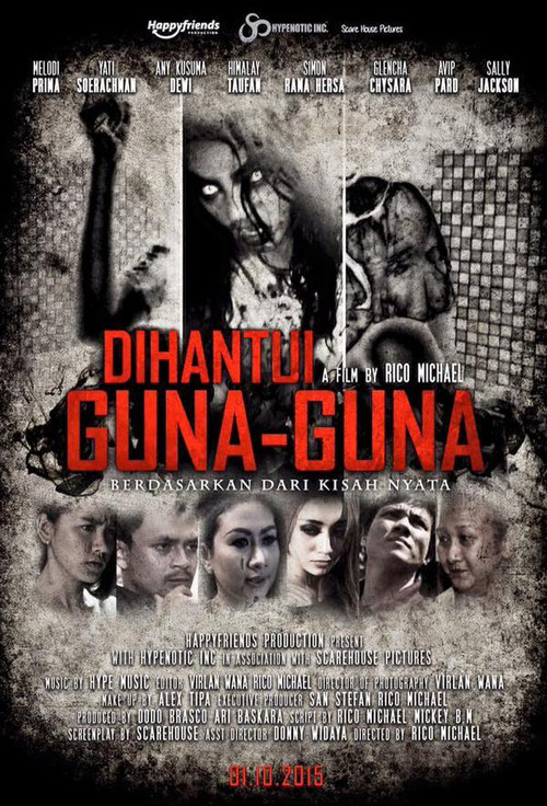Movie poster for Dihantui Guna Guna (2015)