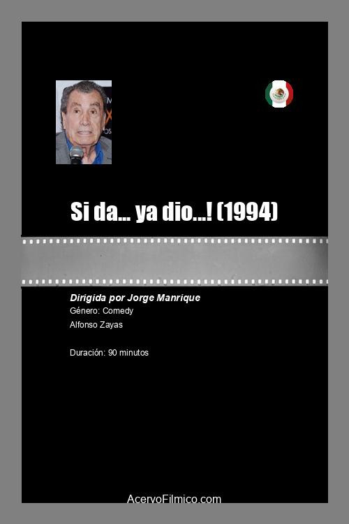 Movie poster for Si da... ya dio...! (1994)