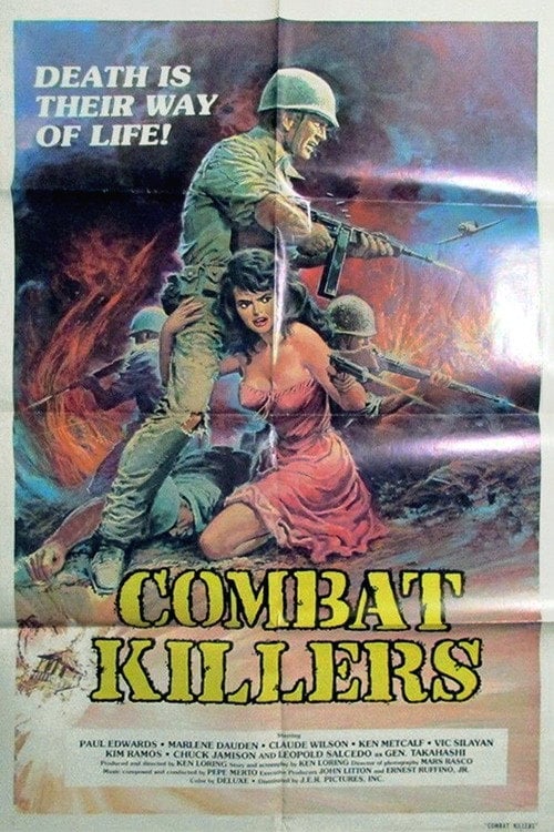 Movie poster for Combat Killers (1968)