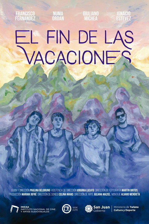 Movie poster for El fin de las vacaciones (2025)