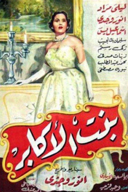 Movie poster for Bent Al-Akaber (1953)