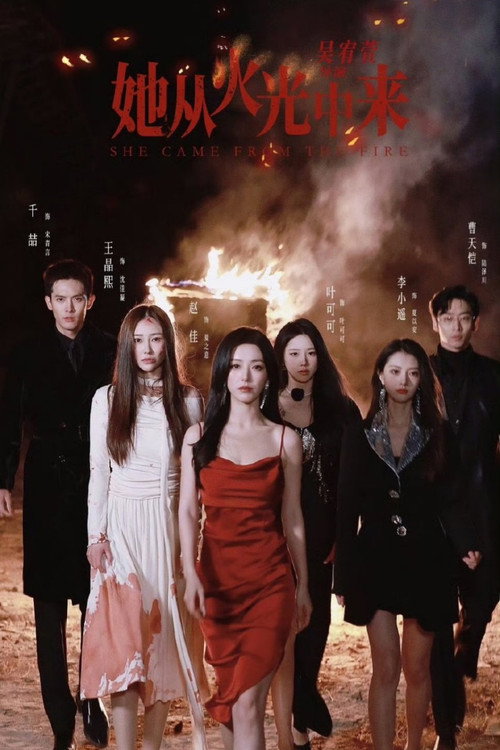 Series poster for She Came From the Fire (2025)