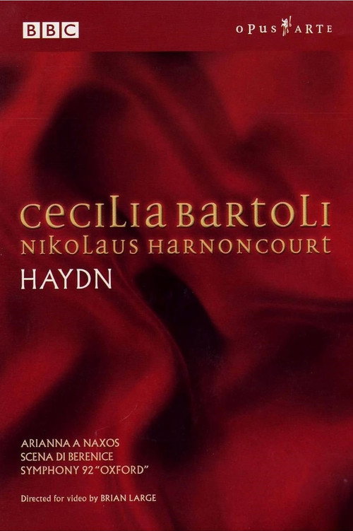 Movie poster for Cecilia Bartoli Sings Haydn (2001)