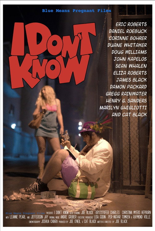 Movie poster for I Don't Know (2024)