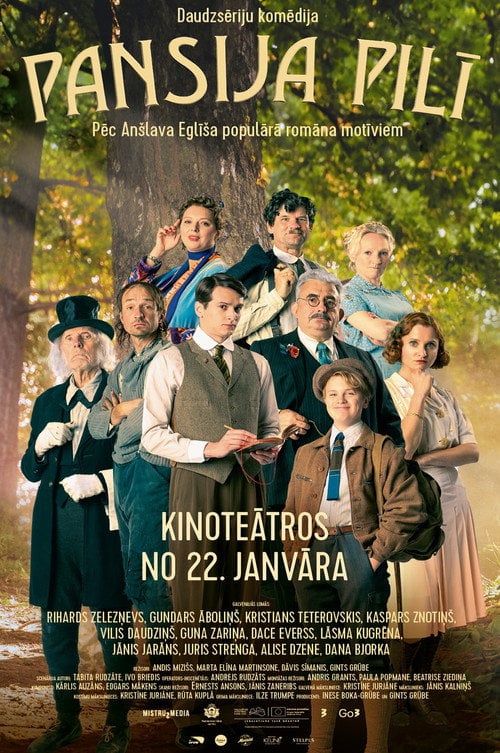 Series poster for Pansion in the Mansion (2024)