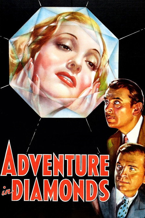 Movie poster for Adventure in Diamonds (1940)