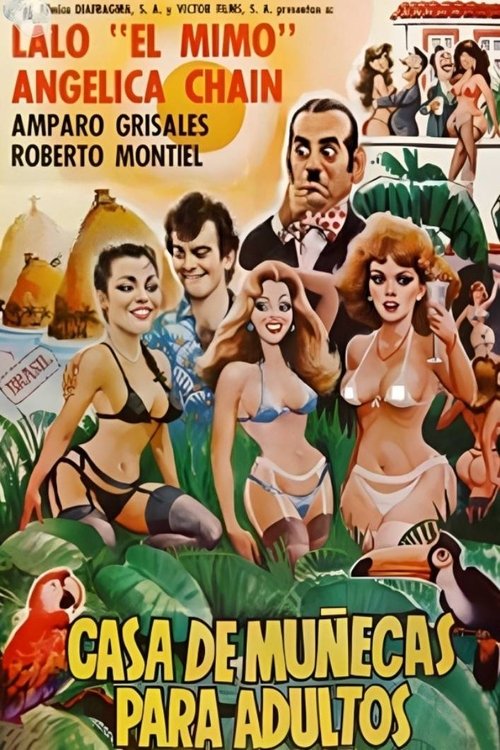 Movie poster for Casa de muñecas para adultos (1987)