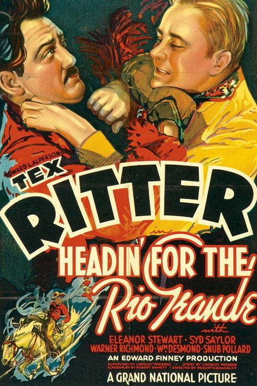 Movie poster for Headin' for the Rio Grande (1936)
