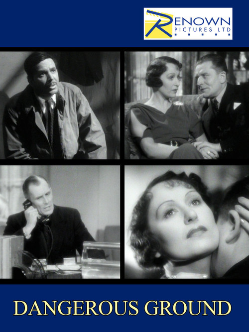 Movie poster for Dangerous Ground (1934)