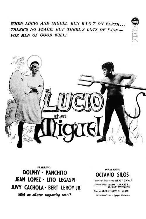 Movie poster for Si Lucio at si Miguel (1962)