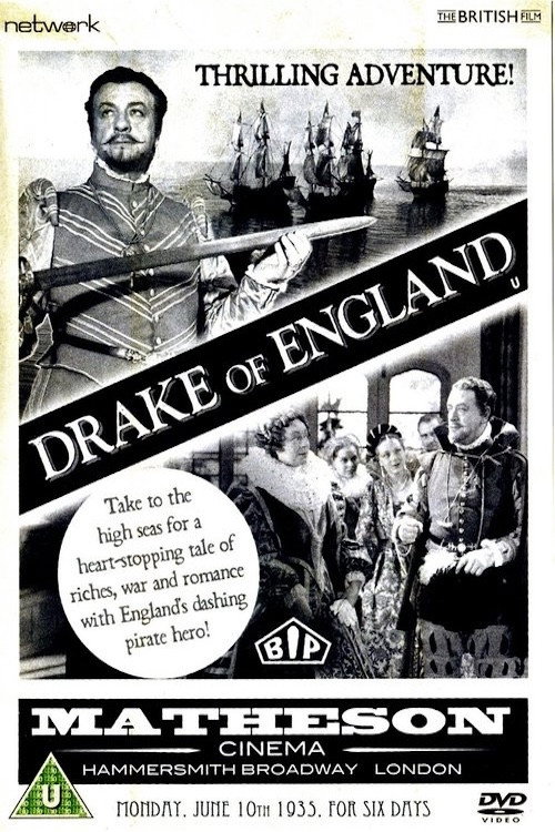 Movie poster for Drake of England (1935)