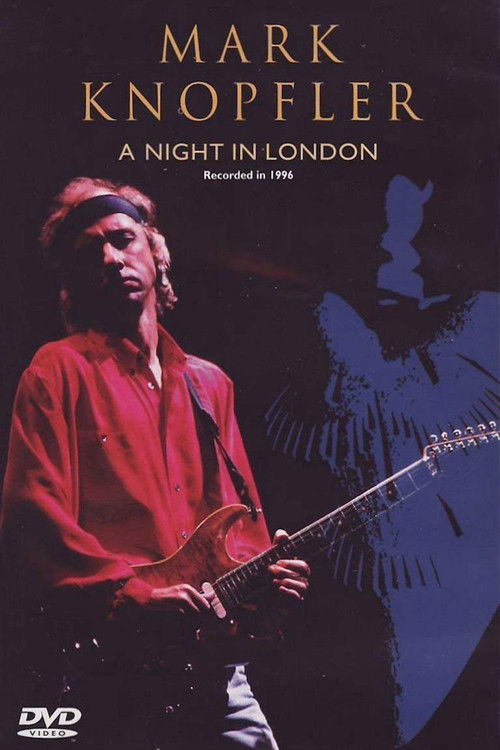 Movie poster for Mark Knopfler: A Night in London (1996)
