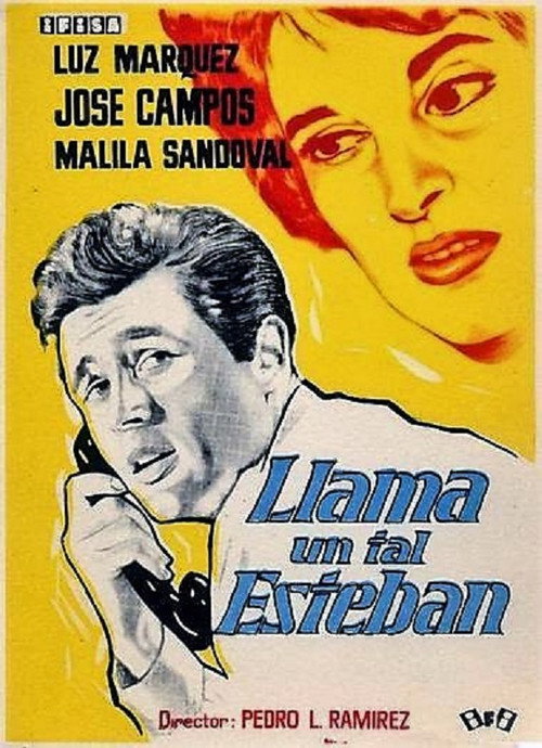 Movie poster for Llama un tal Esteban (1960)
