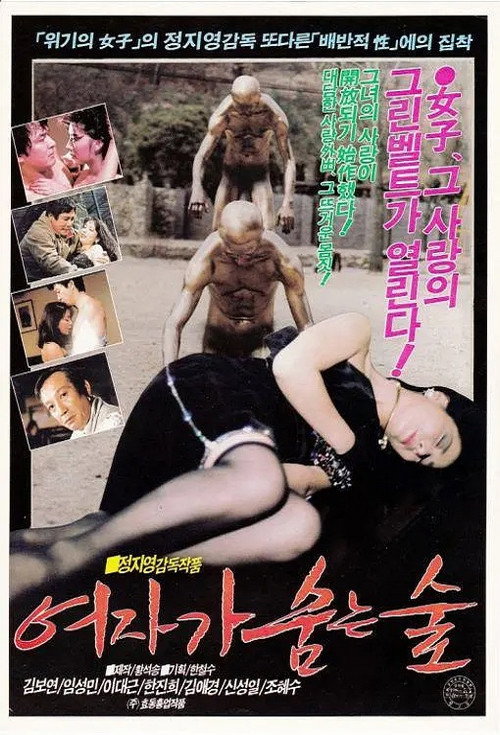 Movie poster for A Forest Where a Woman Breathes (1988)
