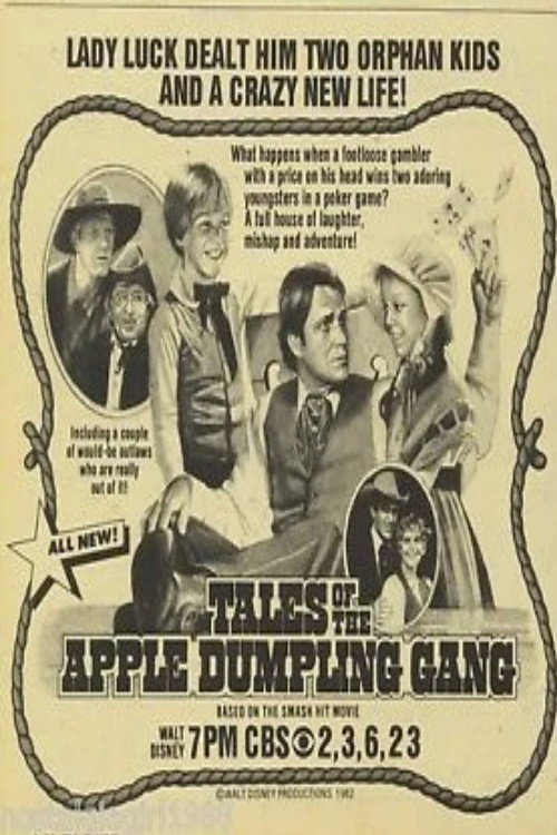Movie poster for Tales of the Apple Dumpling Gang (1982)