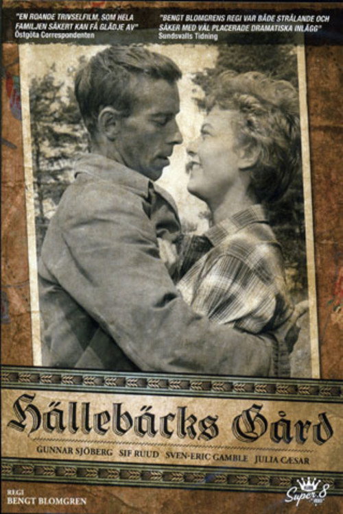 Movie poster for Hällebäcks gård (1961)