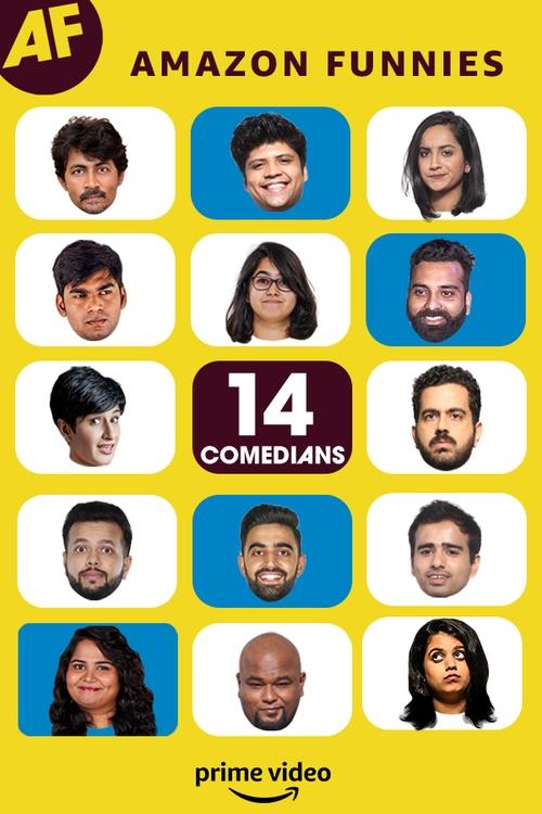 Amazon Funnies - 10 Minute Standups poster