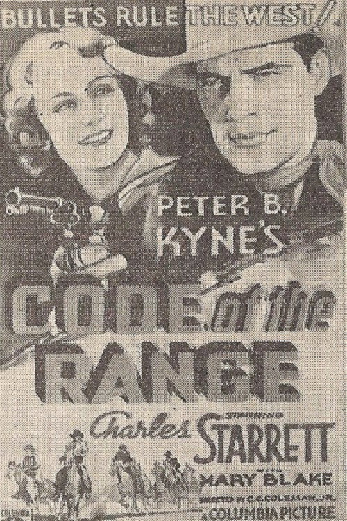 Movie poster for Code of the Range (1936)