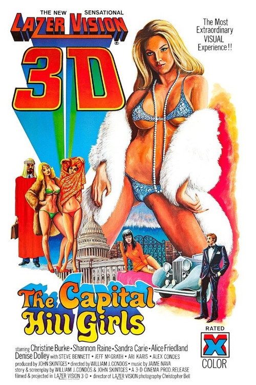 Movie poster for The Capitol Hill Girls (1977)