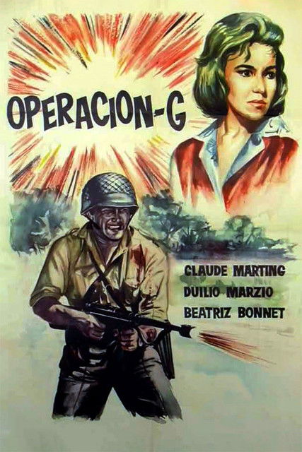 Movie poster for Operación "G" (1962)