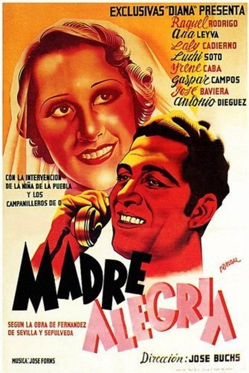 Movie poster for Madre Alegría (1937)