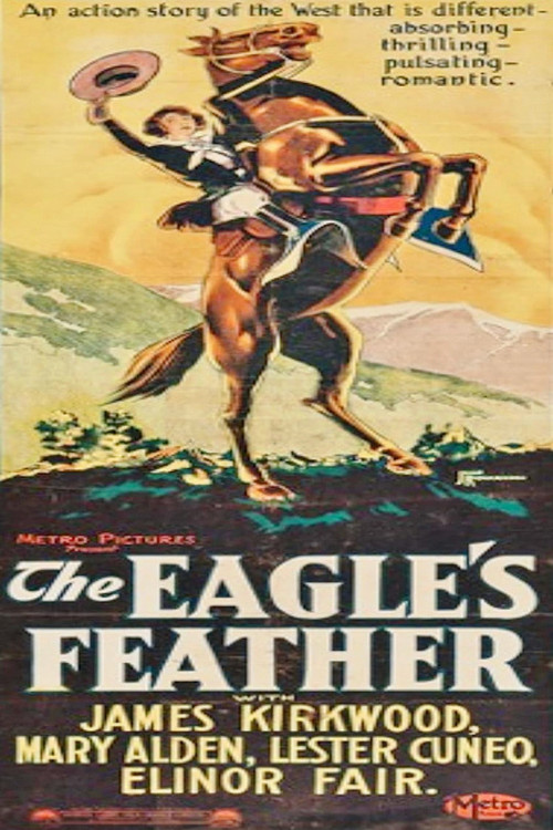 Movie poster for The Eagle's Feather (1923)
