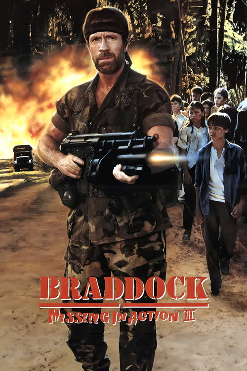 Movie poster for Braddock: Missing in Action III (1988)