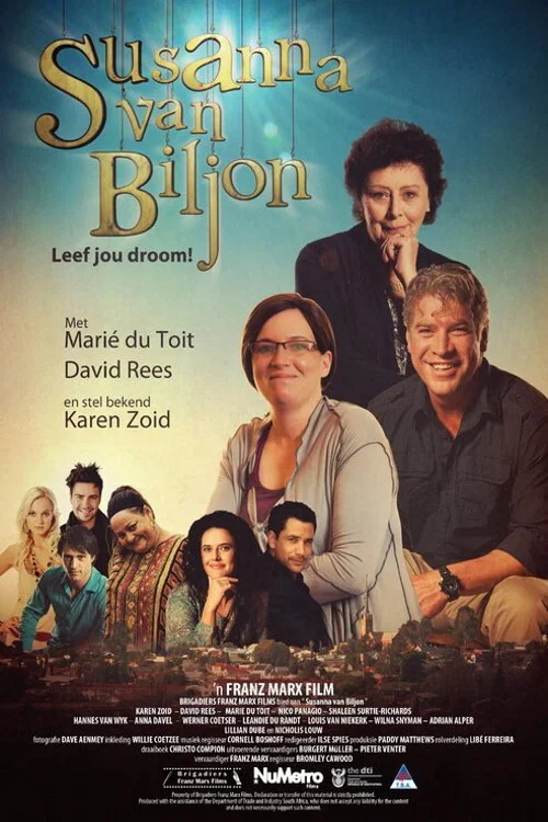 Movie poster for Susanna van Biljon (2010)