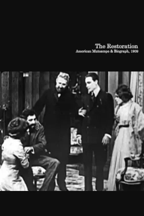 Movie poster for The Restoration (1909)