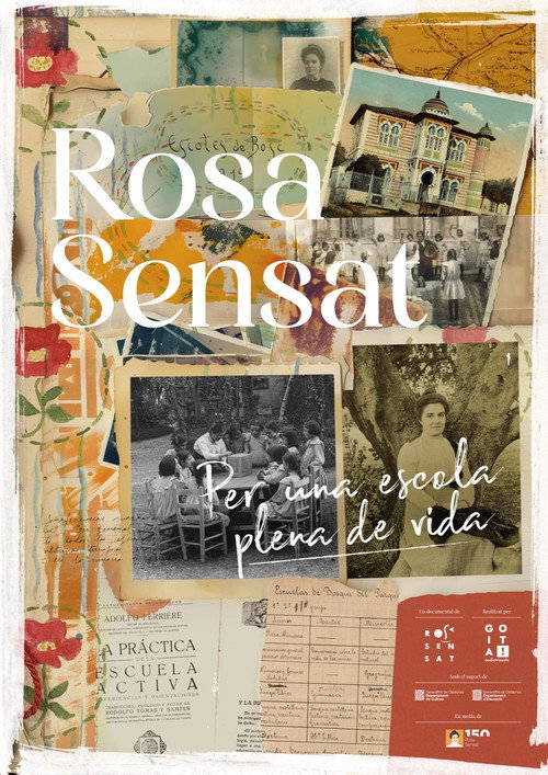 Movie poster for Rosa Sensat. Per una escola plena de vida (2025)