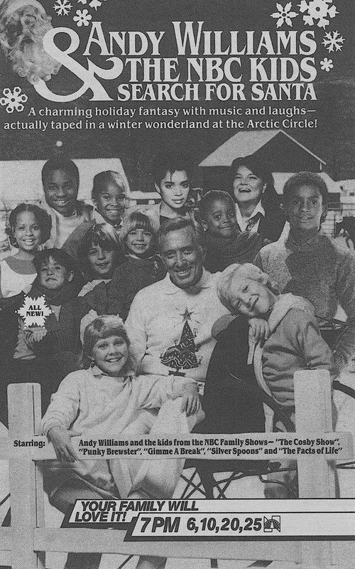 Movie poster for Andy Williams and the NBC Kids Search for Santa (1985)