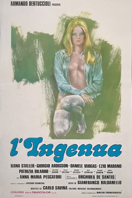 Movie poster for L'ingenua (1975)