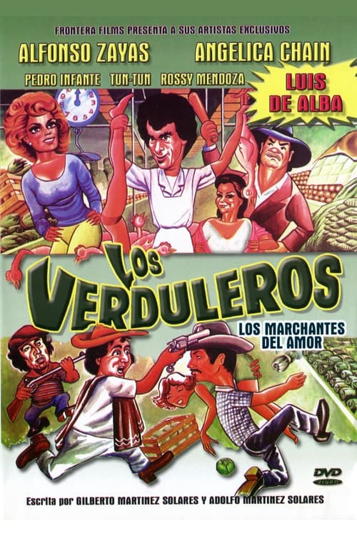 Movie poster for Los Verduleros (1986)