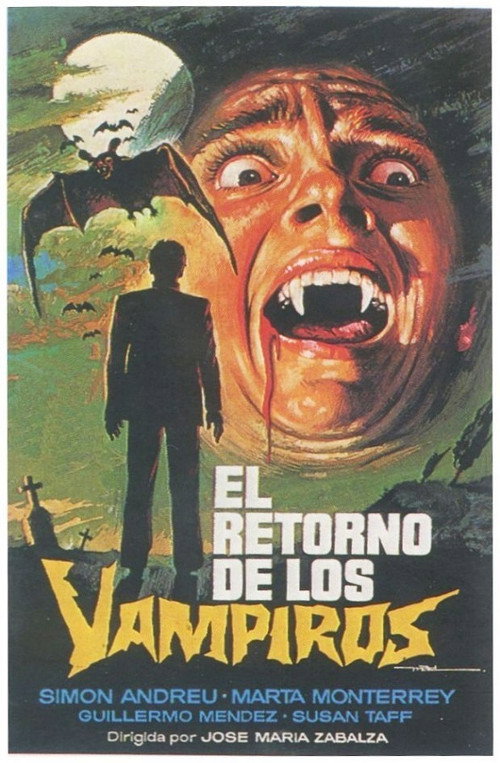 Movie poster for The Return of the Vampires (1985)
