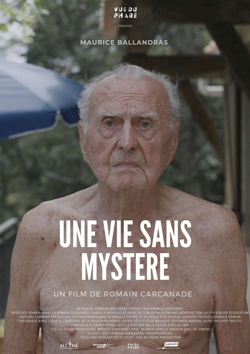 Movie poster for Une vie sans mystère (2020)