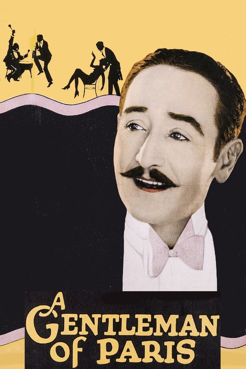 Movie poster for A Gentleman of Paris (1927)