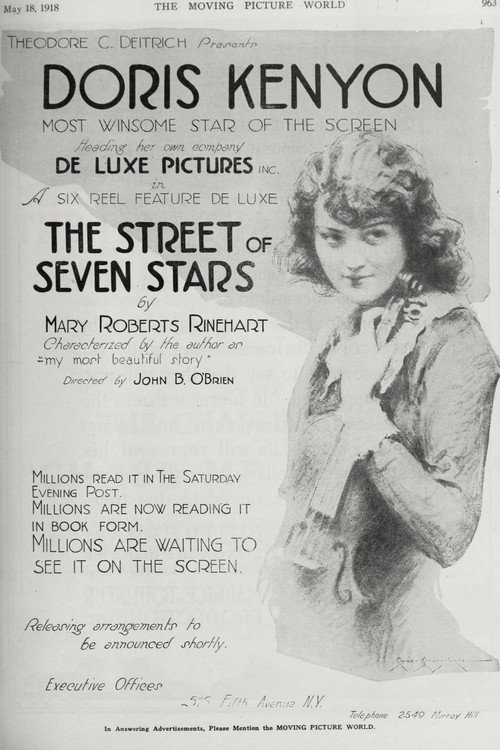 Movie poster for The Street of Seven Stars (1918)