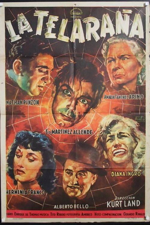 Movie poster for La telaraña (1954)