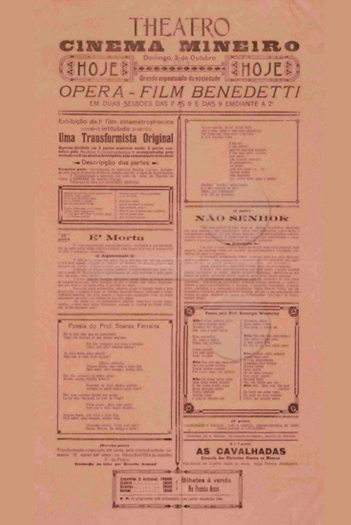 Movie poster for Uma Transformista Original (1915)