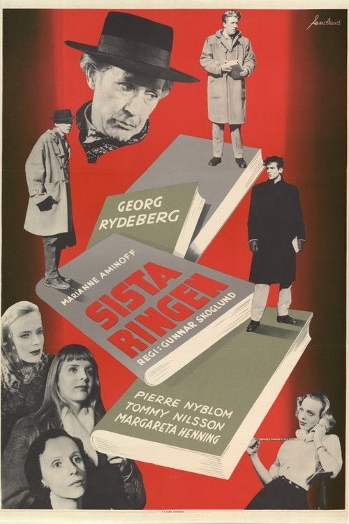 Movie poster for Sista ringen (1955)