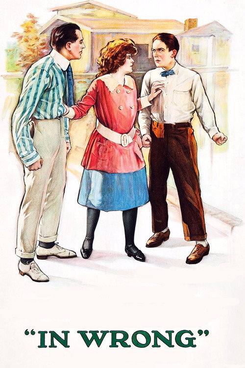 Movie poster for In Wrong (1919)