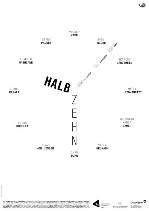 Movie poster for Halb Zehn (2024)