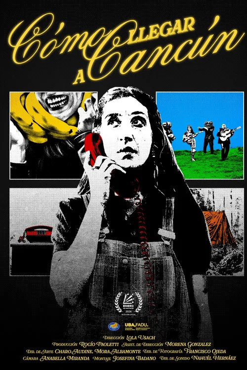 Movie poster for Cómo llegar a Cancún (2026)