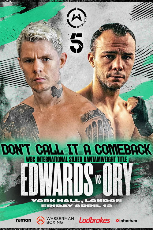 Movie poster for Charlie Edwards vs. Georges Ory (2024)