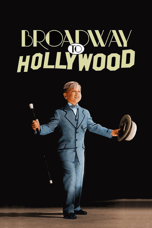Movie poster for Broadway to Hollywood (1933)