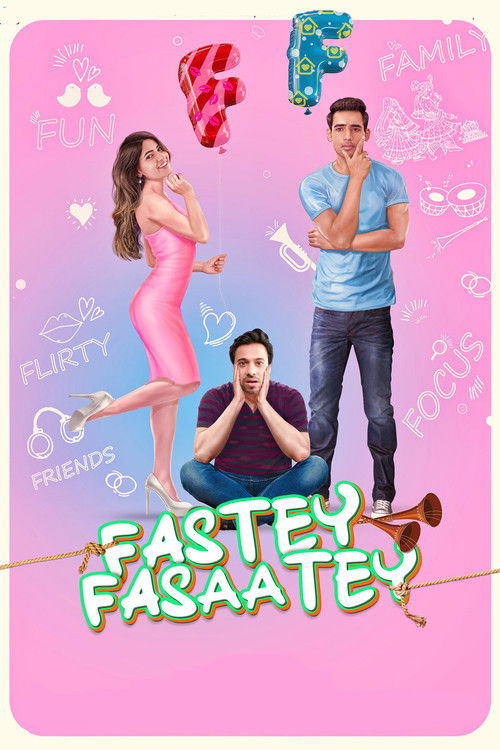 Movie poster for Fastey Fasaatey (2019)