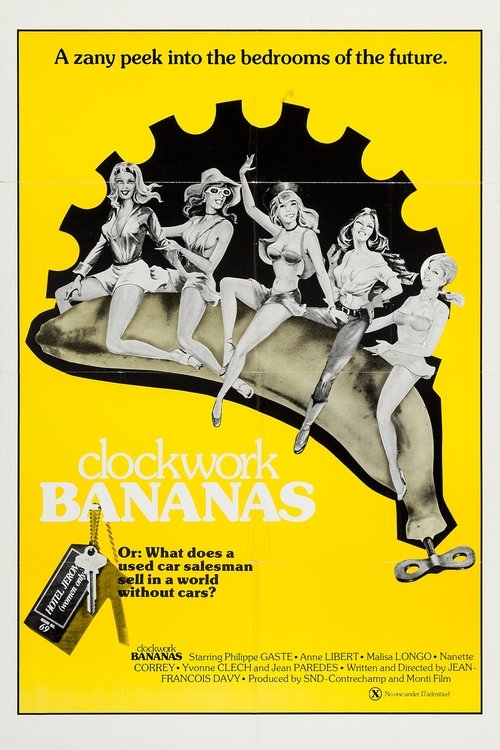 Movie poster for Clockwork Bananas (1974)